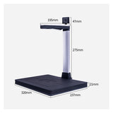Portable Scanner, 2pcs Document Scanner Camera for Teaching, 10MP A4 HD Format Photo for Laptop, OCR Online Training to Improve Efficiency