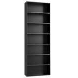 82" Tall Bookshelf, 7-Tier Open Shelves Bookcase, Freestanding Display Storage Shelves