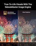 NEBULA Cosmos 4K SE Portable Projector, 1,800 ANSI Lumens