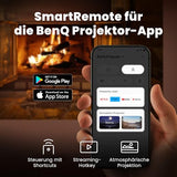 BenQ GV50 | Laser Portable Projector, 500 Lms, Native 1080p, 4K Supported, Ceiling Projection, & More