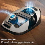 Miele Classic C1 Pure Suction Bagged Canister Vacuum, Graphite Grey - Portable, Household