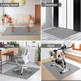Placoot Desk Chair Mat for Hardwood Floor & Tile 55"x35" Office Chair Mat for Rolling Chairs Large Anti-Slip-Recyclable