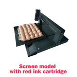 SYXINGL Single Head Auto Egg Inkjet Printer Inkjet Logo Barcode Printing Coding Machine