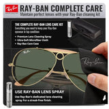 Ray-Ban x Dolce Gabbana Edition RB3138M SHOOTER Aviator Sunglass with Kit