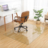 Chair Mat, 55 x 46 x 2 Inch Tempered Glass Chair Mat