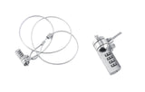 Laptop Theft Deterrent Laptop Combination Security Lock Cable Chain Theft Deterrent 4 Digit Password for Notebook PC Lock Cable