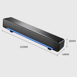 BXNSDFS Wired Powerful Computer Speaker Bar Stereo Subwoofer Bass Surround Sound Box for PC Laptop Phone
