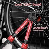 ATsafepro 1/4" Torque Wrench (20-240 in-lb / 2.3-27.1 Nm) -Dual Scale, 72-Tooth Ratchet, ±3% Pre-Calibrated Accuracy, Suitable for Bike & Bicycle Maintenance
