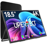 UPERFECT Portable Monitor 4K 60Hz 18.5", 145% sRGB QLED Laptop Monitor