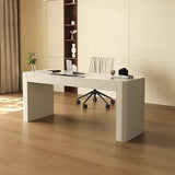 AQWASYUTER Office Computer Desk Wooden Slate Modern Study Furniture