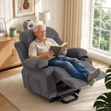 Electric Power Lift Recliner Chair Sofa with Massage and Heat for Elderly