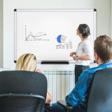 VIZ-PRO Magnetic Dry Erase White Board for Wall, 72 x 48 Inches, 2 Pack