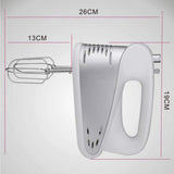 Hand Mixer Electric 200W Multi-Speed Hand Mixer with Turbo Button Easy Eject Button and 5 Attachments (Beaters Dough Hooks)