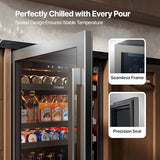 Ca'Lefort 24" Beverage Refrigerator - 180 Cans UnderCounter Beverage Cooler