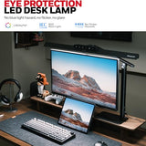 Honeywell LED Desk Lamp with Base - HJ1BK Sunturalux Eye-Caring Architect Desk Lamp for Home Office