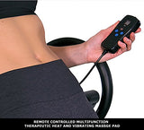 Health Gear ITM5500 Advanced Technology Inversion Table With Vibro Massage & Heat - Heavy Duty up to 300 lbs., Black/Red Health Gear