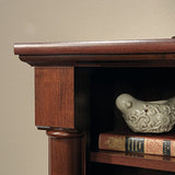 Sauder Palladia Computer Desk with Hutch, Large Storage and File Drawer
