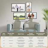 BSIMB 32 Inch Large Digital Picture Frame, Touchscreen 64GB 1920x1080 FHD WiFi Photo Frame Electronic Display Remote Control, Share Pictures/Videos via Free App/USB/SD Easy Setup Gifts for Mom, White