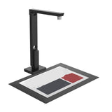 Document Camera, Portable Document Scanner 1200 Pro 12MP Fast Scan 1s/Pa Paper Protection No Jams/No Scratches for Live Demo, Distance