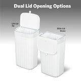 Glad Roomate Under Counter Waste Bin | Space Saving Small Trash Can for Kitchen Cabinet