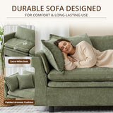 146.4'' Modular Sectional Couch Sofa with 2 Storage Ottoman