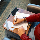 Designer Lap Desk with Phone Holder and Device Ledge - Arrow Stripes - Fits up to 15.6 Inch Laptops - Style No