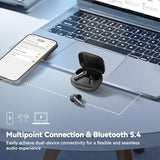 EarFun Air Pro 4 Adaptive Hybrid Noise Canceling Wireless Earbuds, Qualcomm Snapdragon Sound