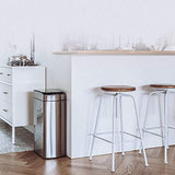 RASRGTRQ Garbage Recycling Bin Large Capacity Household Kitchen Rechargeable Trash Can