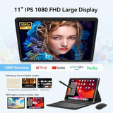 Tablet 11 inch Android 15 Tablet, 2025 Latest Update 128GB ROM 16GB RAM, 4G LTE Tableta