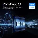 AnkerWork SR500 By Anker Conference Speaker and Microphone with Deep Learning, 8 Mics, 48 kHz, Connect 5 Speakerphones