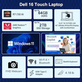 Dell 16" Business Laptop 2026, AMD Ryzen 7 170, 32GB DDR5, 1TB SSD