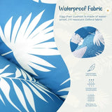 Uthem Double Egg Chair Cushion Replacement Waterproof for Outdoor