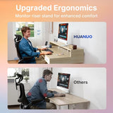55″ x 26″ Electric Standing Desk with 2 Drawers &24.4″ Large Keyboard Tray