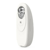Battery Operated Electric Can Opener with Automatic Cutting for Hands Free Kitchen Use (White)