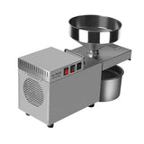 YUEWO Kitchen Oil Press Machine Electric Automatic Oil Press Extractor Organic Oil Expeller for Coconut Flax Peanut Castor Perilla Seed Canola Cocoa Beans Sesame Commercial Grade 2000W YUEWO