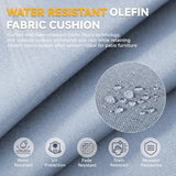 Outdoor Cushion for Patio Furniture - 6" Thick Outdoor Chair Cushions