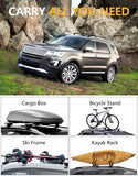 Tuyoung 300lbs Roof Rack Cross Bars Compatible with Ford Explorer 2016 2017 2018 2019 (Base/XLT/Limited/Sport/Platinum), Aluminum Crossbars Rooftop Cargo Bag Bike Luggage Carrier