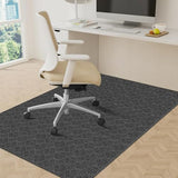 KMAT Office Chair Mat, 36x48in Heavy Duty Hardwood/Tile Floor Protector, Black