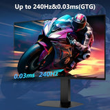 Z-Edge 27 inch QHD 1440P OLED Gaming Monitor, 240Hz 0.03ms PC Screen