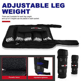 Weighted Vest Set 22LB for Men & Women, Adjustable Workout Weight Vest with Steel Plates, Weighted Training Vest with Wrist Weights, Rucking & Cardio
