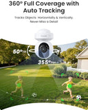 REOLINK 8CH 4K Security Camera System with PT Auto-Tracking RLK8-800PT4
