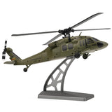 YounggDiy Mini WL K170 Black Hawkk Helicopter for Adults, WL K170 Black Hawkk UH-60L 170 2.4G 4CH Flybarless RC Helicopter, Outdoor Hobby RC Toy Model (RTF Version)