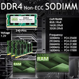 NEMIX RAM 64GB (4X16GB) DDR4 2666MHZ PC4-21300 2Rx8 1.2V CL19 260-PIN Non-ECC SODIMM Laptop PC Memory KIT