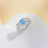 Oseew 2027 Custom Birthstone Class Ring for Women Men (Cushion)