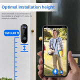 Smart Human Detection, Real-time Alert, FHD Night Vision, Two-Way Audio, IP65 Waterproof, 2.4Ghz WiFi