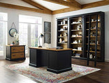 Martin Furniture Fully Assembled Aged Ebony Toulouse 6 Shelves Bookcase
