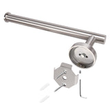 Bathroom Hardware Set- Premium 304 Stainless Steel Toilet Roll Holder and Towel Rack NearMoon