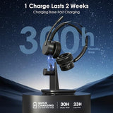 Wireless Headset with Mic for Work, Bluetooth Headset with Microphone for PC