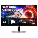 Samsung 32" Odyssey OLED G8 (G80SH) Gaming Monitor, QD-OLED, 4K Resolution