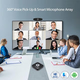 Conference Microphone Speaker: Bluetooth/Wired, USB 3.0 Hubs, AI Noise Reduction, 360° Voice Pickup Adesso